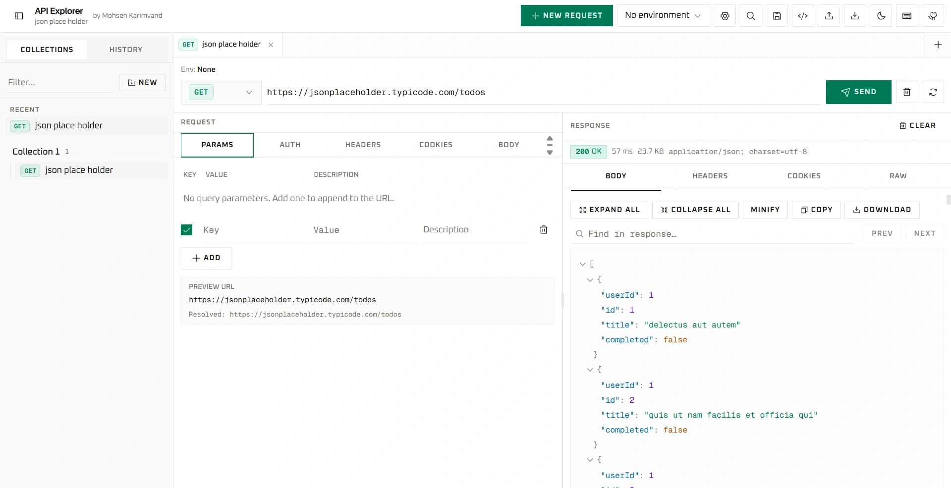 Api Explorer 1