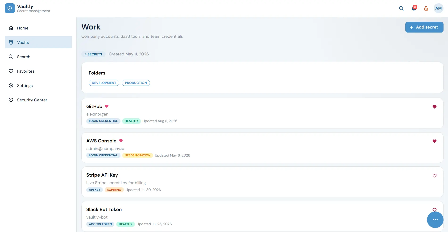 Secret Management System 3
